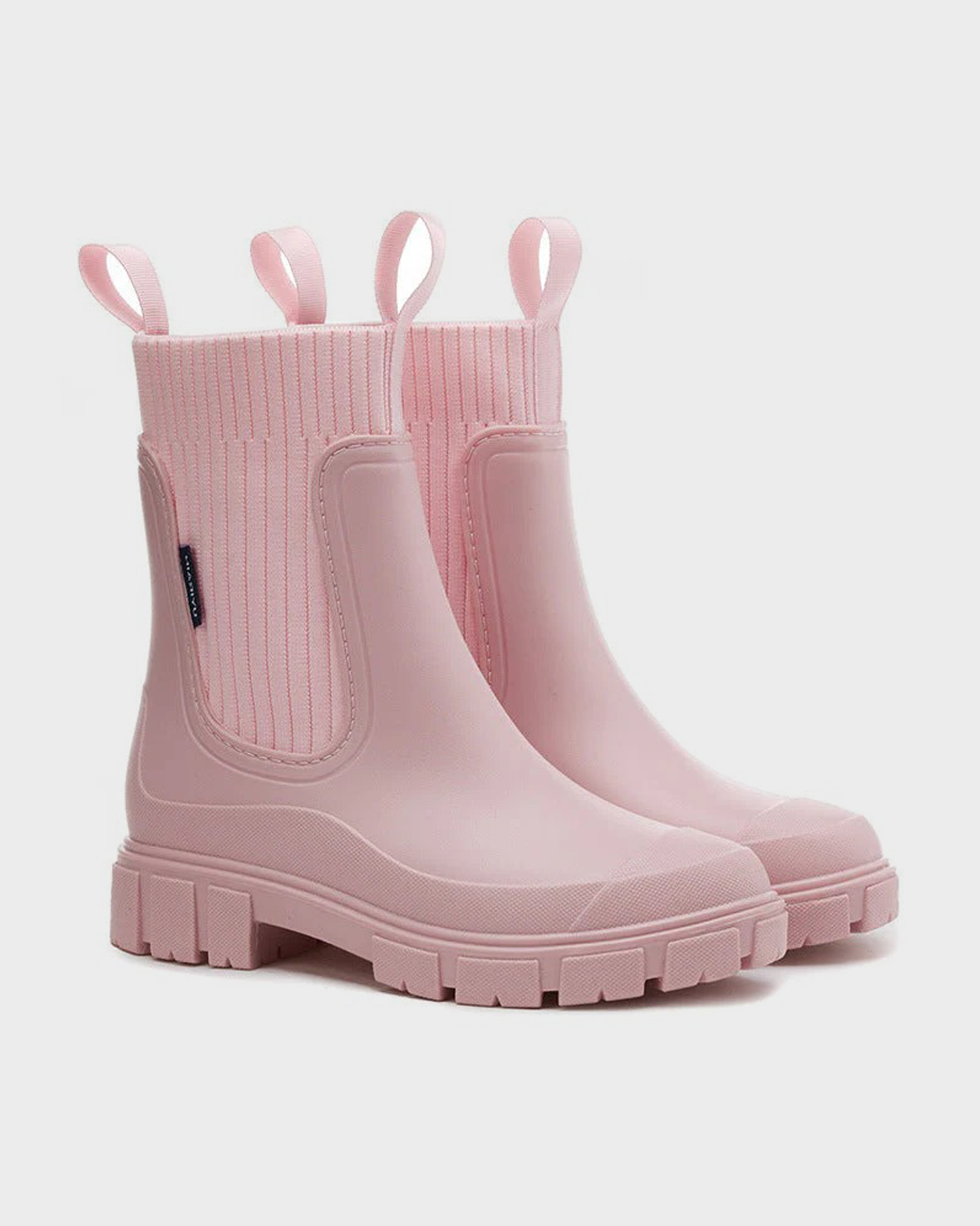 Women's Mid-Calf Water-Resistant Wellington Boots with Textured Sole
