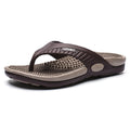 Men's Athletic Thong Sandals with Textured Footbed