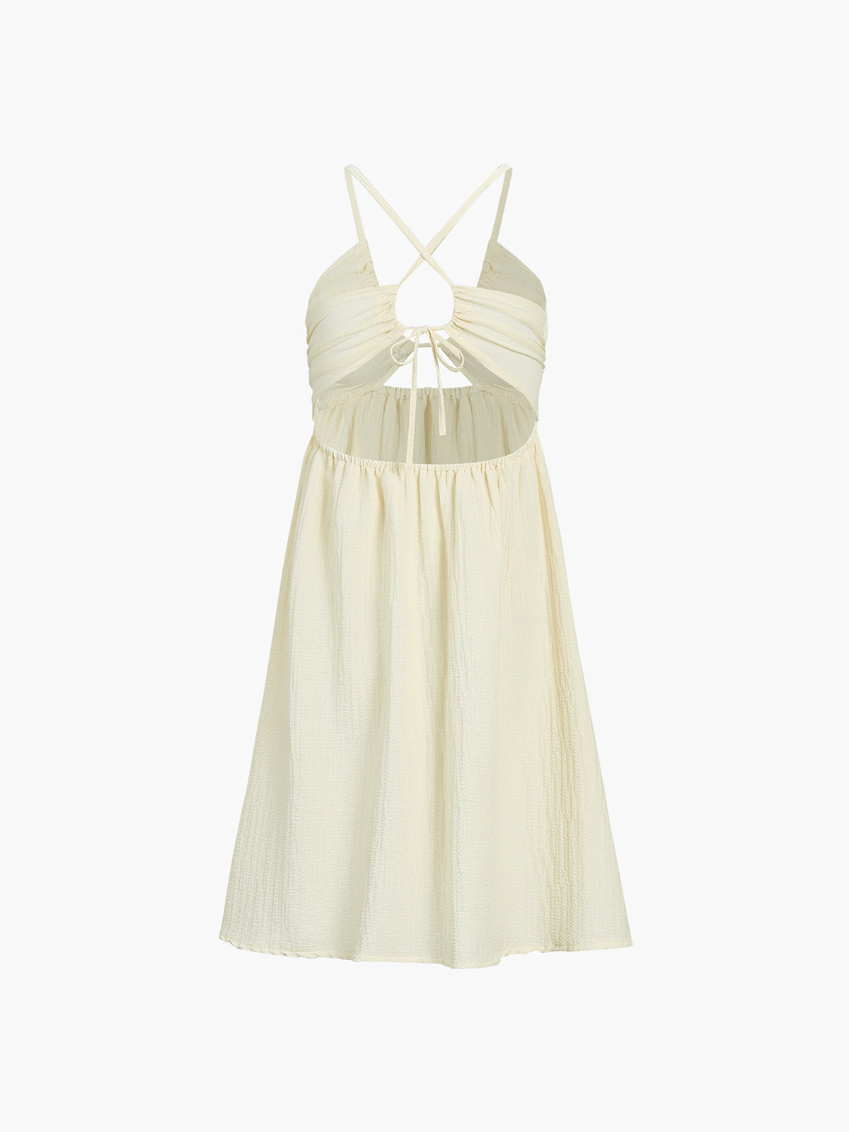 Women's Cutout Halter Maxi Dress with Side Slit