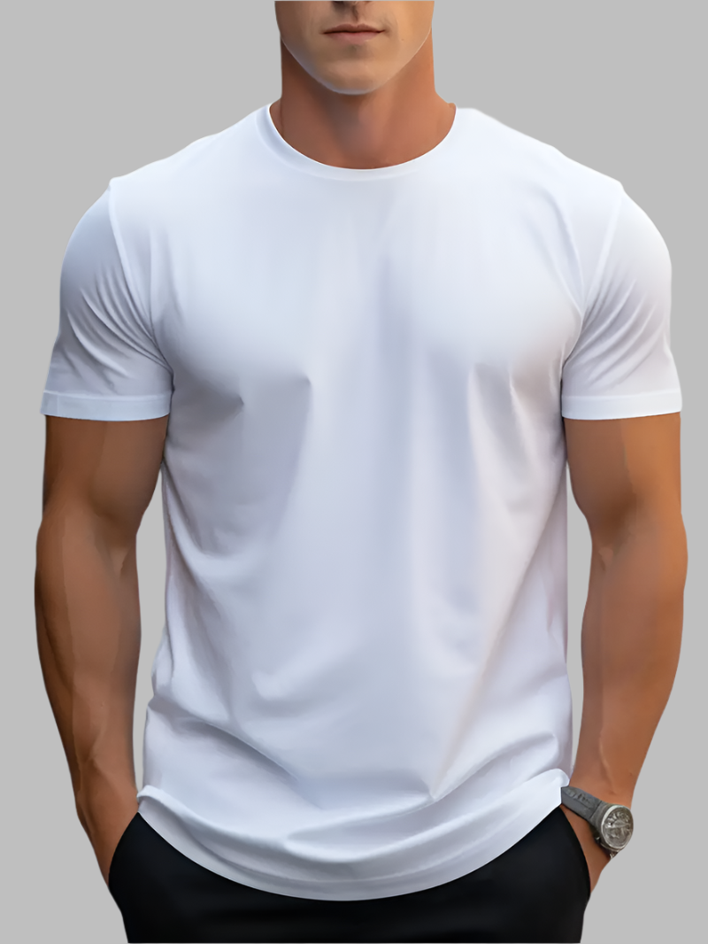 Men's Basic Short-Sleeve Crew Neck T-Shirt