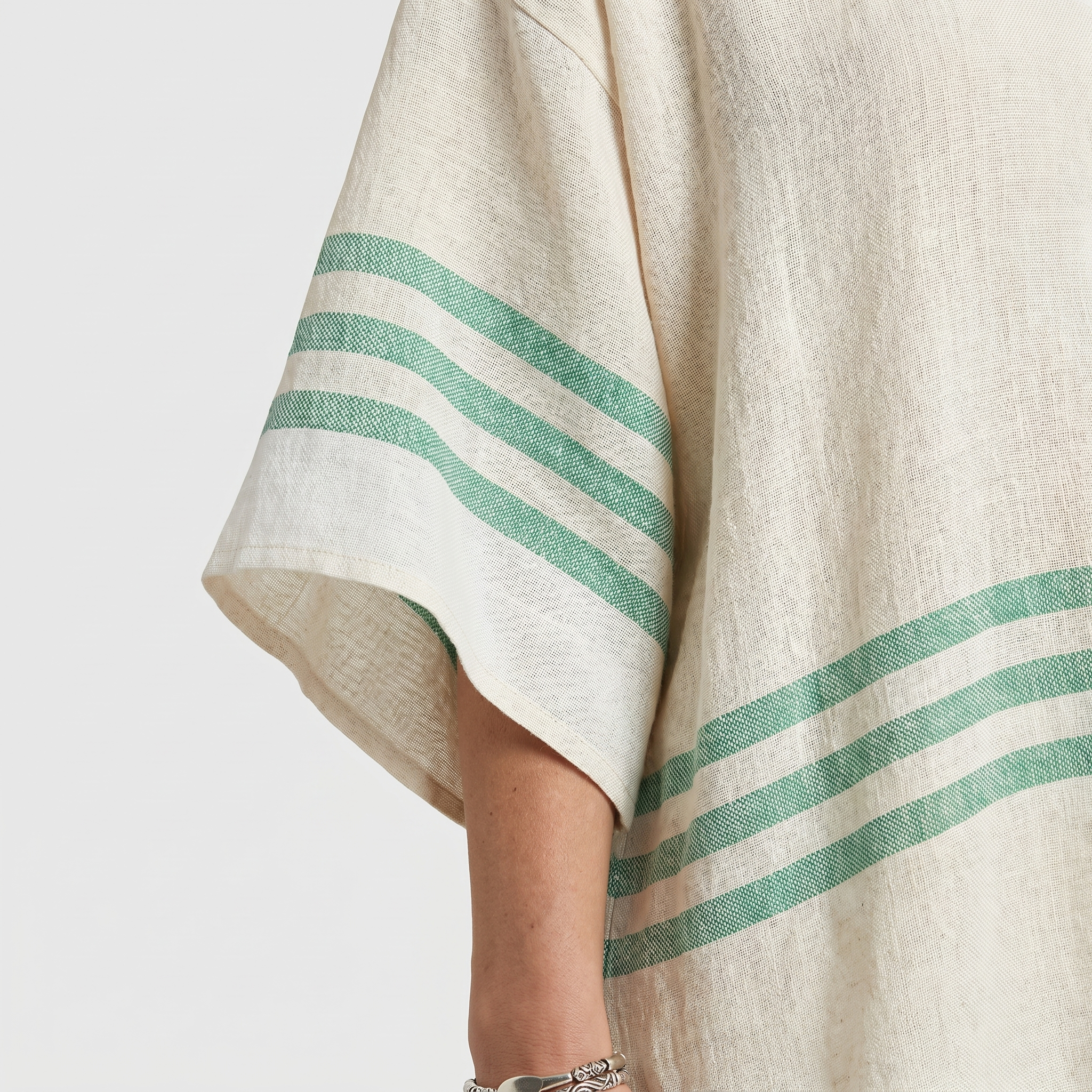 Women's Boho Linen Set with Wide-Leg Trousers