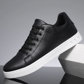 Men's Breathable Casual Sneakers with Perforated Side Panels