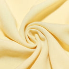 Women's Butter Yellow Cotton Maxi Dress with V-Neck and Spaghetti Straps