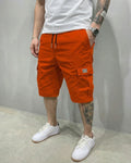 Men's Relaxed Cargo Shorts with Elasticated Waist