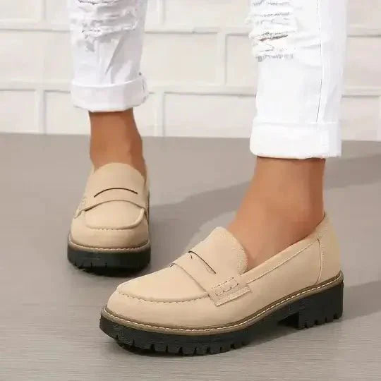 Women's Chunky Loafers with Modern Sole