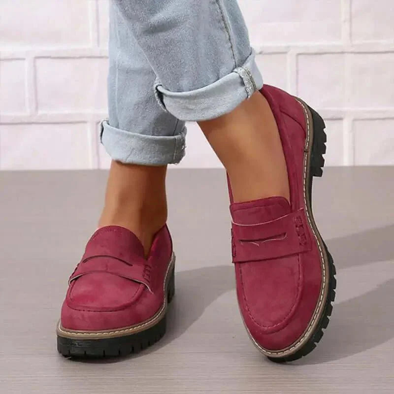 Women's Chunky Loafers with Modern Sole