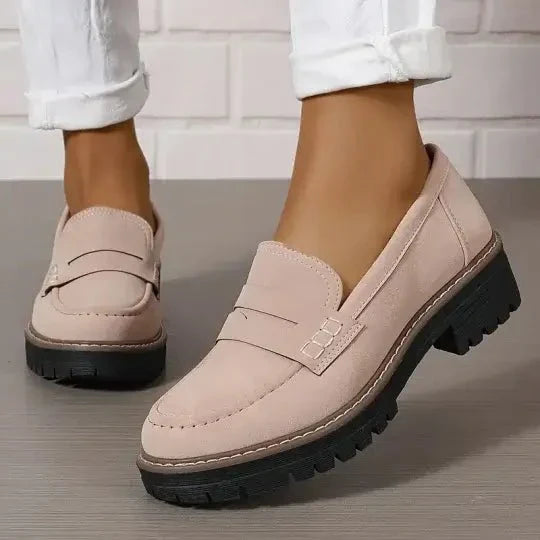 Women's Chunky Loafers with Modern Sole