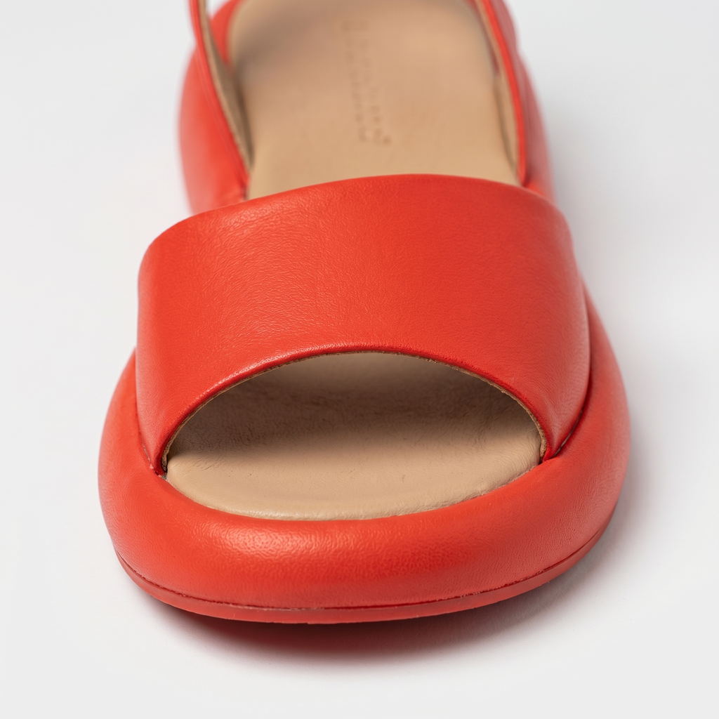 Women's Chunky Platform Sandals with Slingback Strap