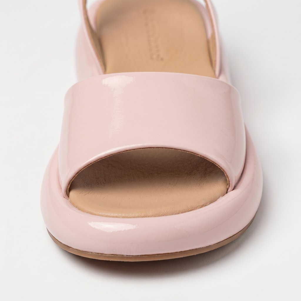Women's Chunky Platform Sandals with Slingback Strap