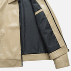 Men's Classic Bomber Jacket with Zip Pockets