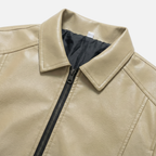 Men's Classic Bomber Jacket with Zip Pockets