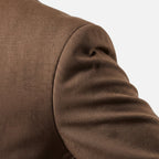 Men's Classic Three-Piece Suit with Notch Lapel Blazer