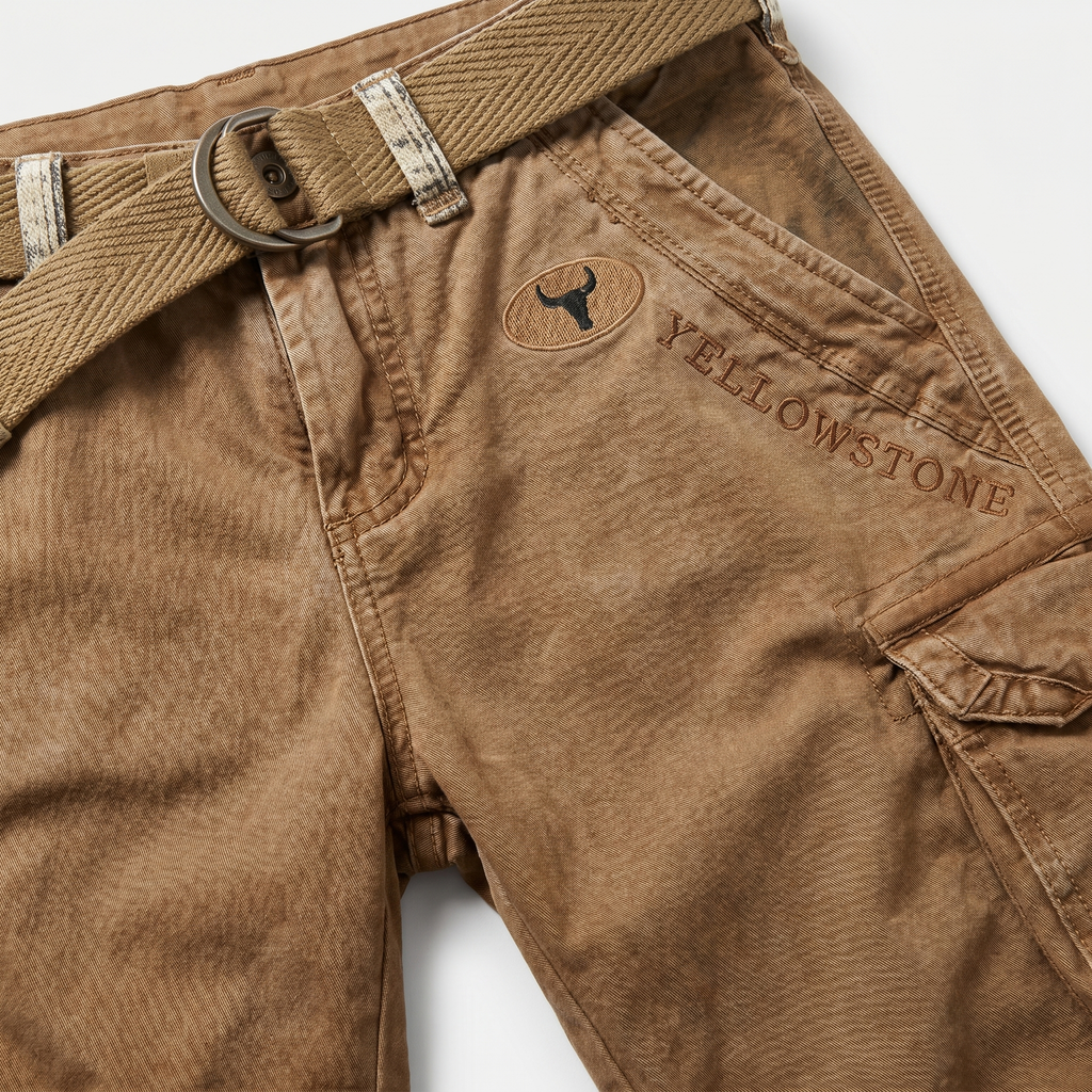 Men's Relaxed Cargo Shorts with Flap Pockets