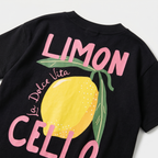 Women's Cotton T-Shirt with Summer Graphic Print