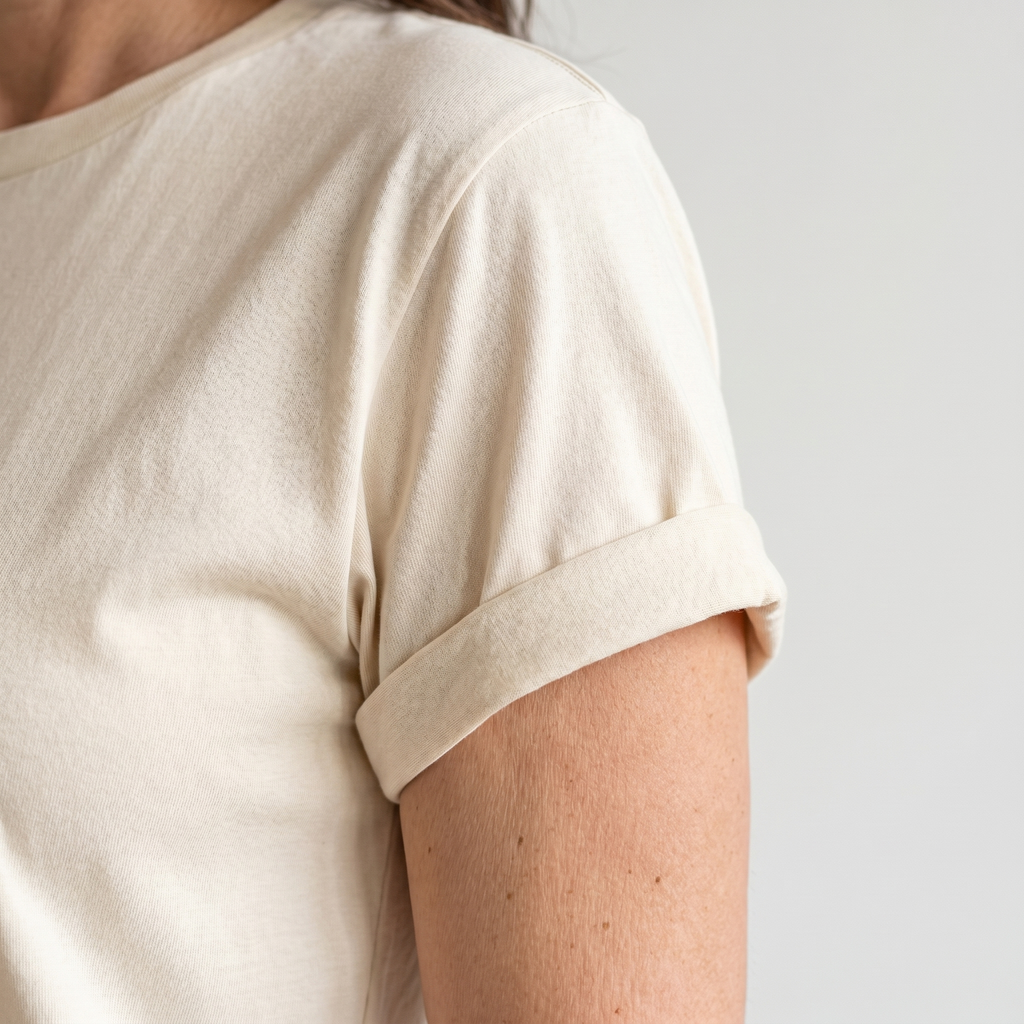 Women's Cotton T-Shirt with Summer Graphic Print