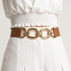 Women's Cotton Two-Piece Set with Wide-Leg Trousers