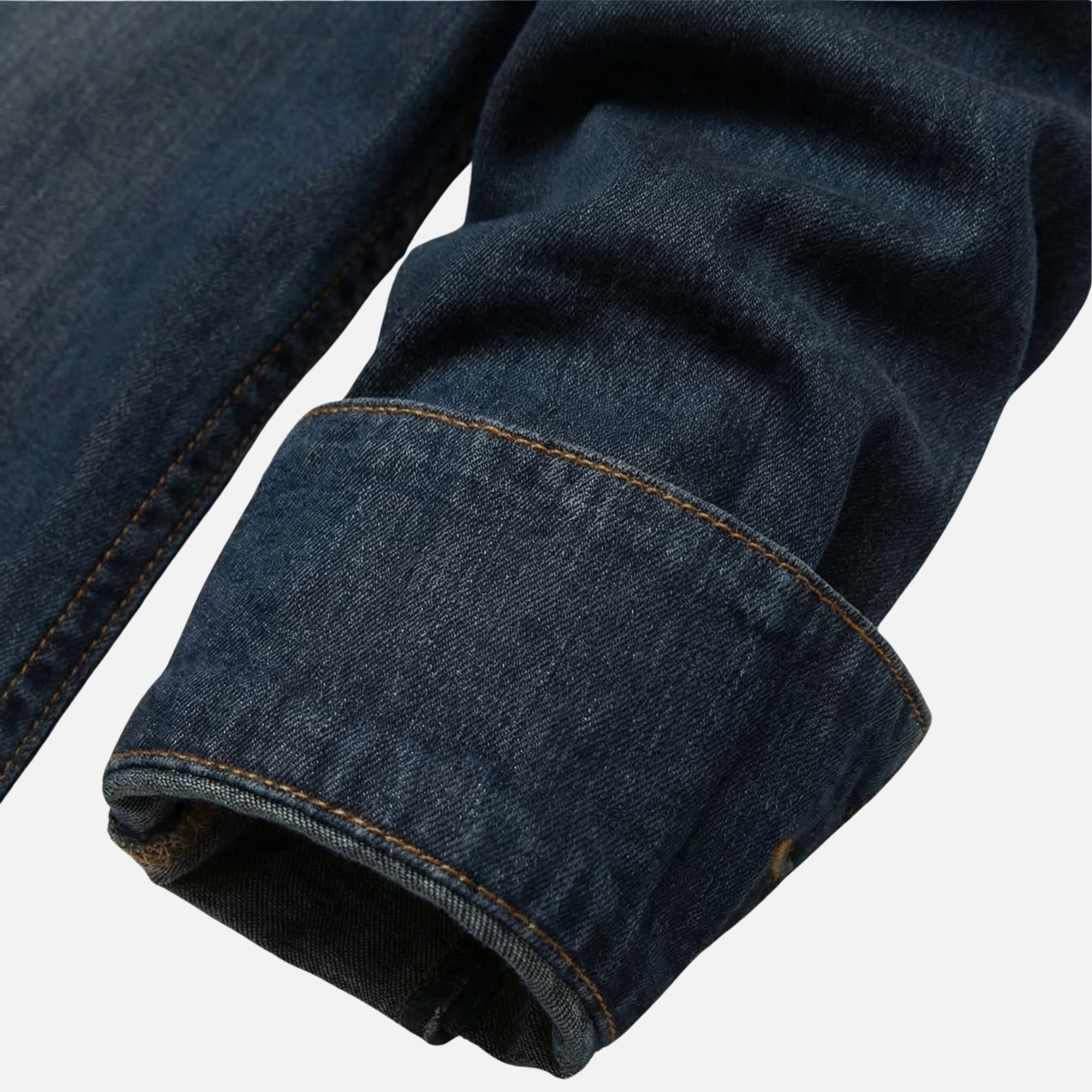 Men's Modern Denim Shirt with Button-Up Front and Chest Pockets