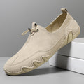 Men's Slip-On Sneakers with Elastic Laces