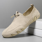 Men's Slip-On Sneakers with Elastic Laces