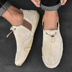 Men's Slip-On Sneakers with Elastic Laces