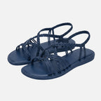 Women's Flat Summer Sandals with Braided Straps