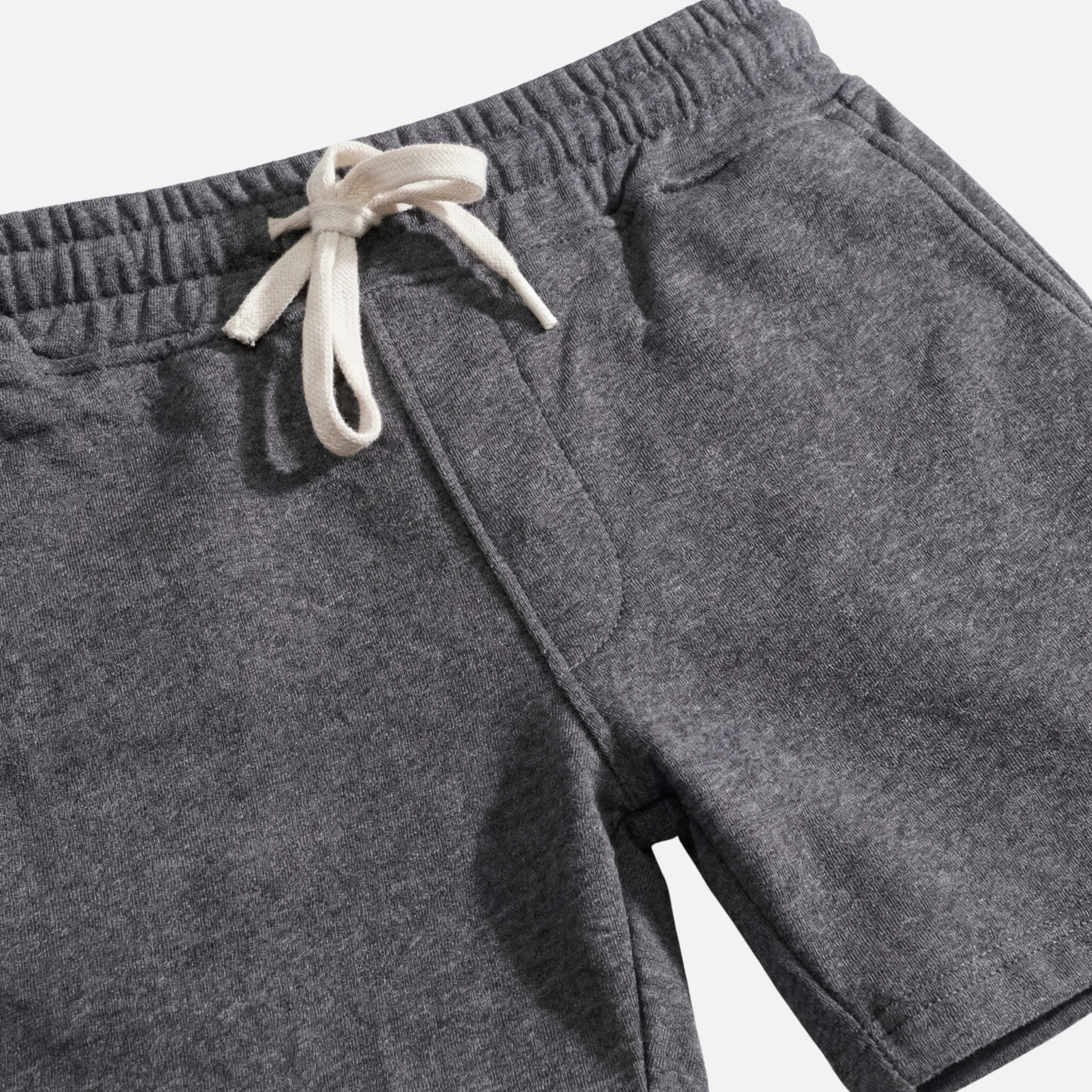 Men's Modern Fleece Sweat Shorts with Drawstring Waist