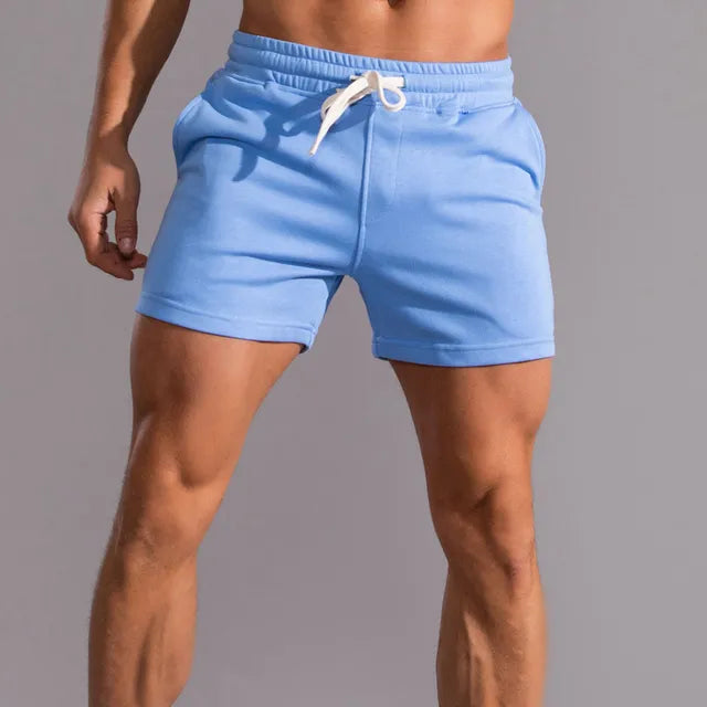 Men's Modern Fleece Sweat Shorts with Drawstring Waist