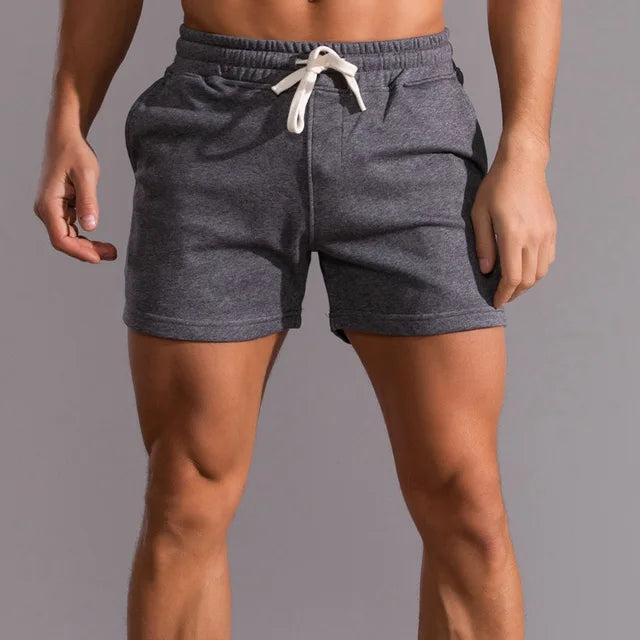 Men's Modern Fleece Sweat Shorts with Drawstring Waist