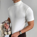 Men's Modern Stretch T-Shirt with Round Neckline