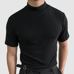 Men's Modern Stretch T-Shirt with Round Neckline
