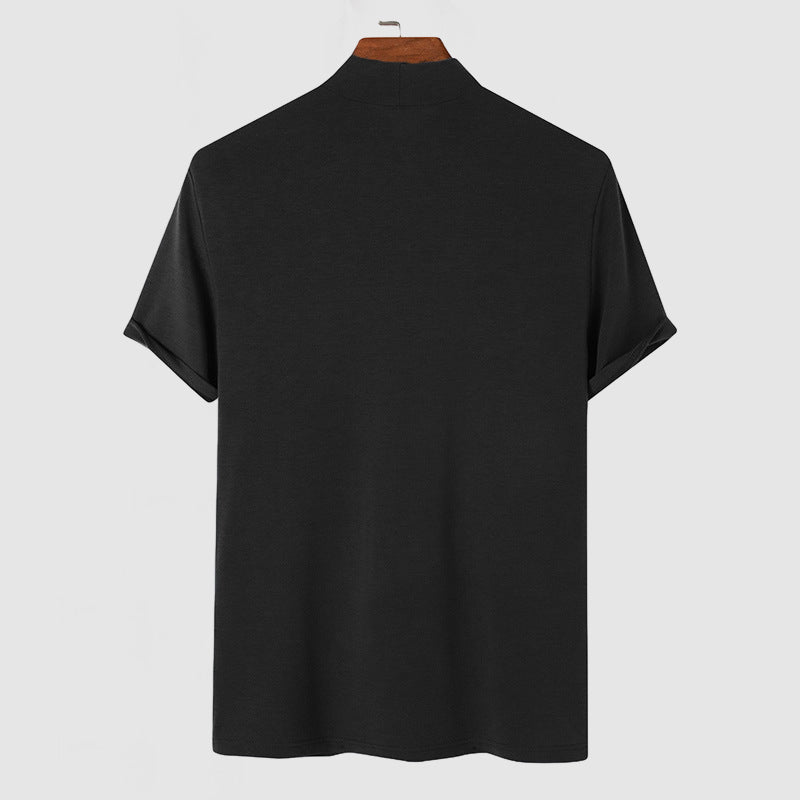 Men's Modern Stretch T-Shirt with Round Neckline