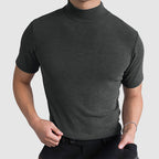 Men's Modern Stretch T-Shirt with Round Neckline