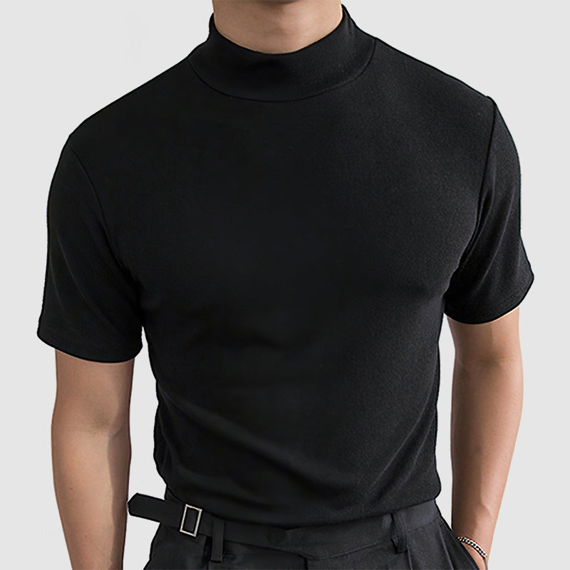 Men's Modern Stretch T-Shirt with Round Neckline