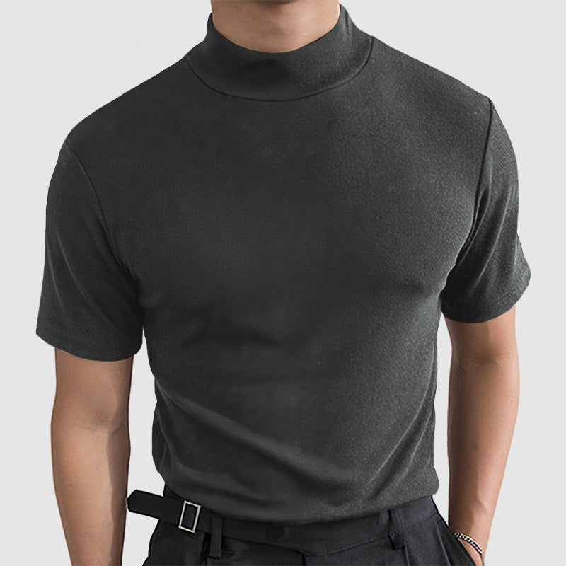 Men's Modern Stretch T-Shirt with Round Neckline