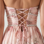 Women's Flowing Chiffon Maxi Dress with Halter V-Neck