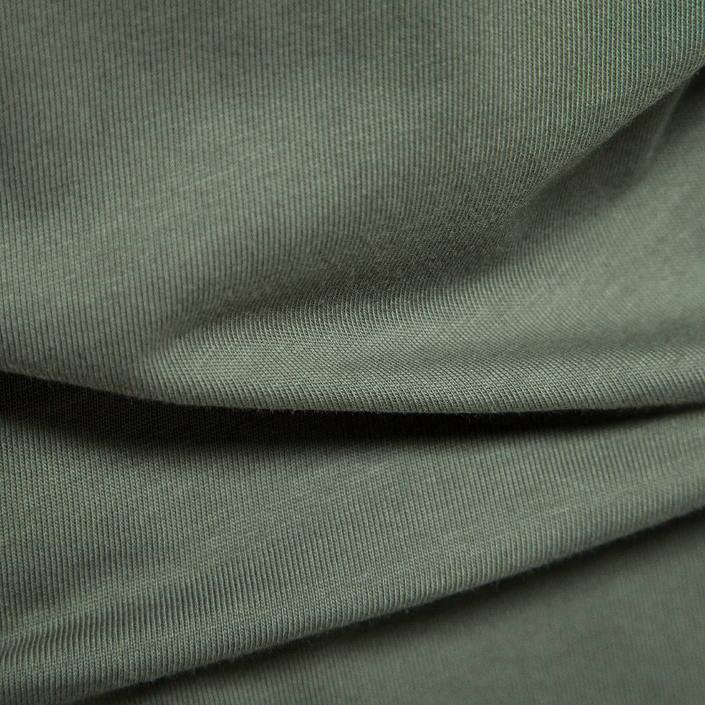 Men's Knit Polo Shirt with Two-Button Placket