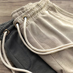 Men's Relaxed Knit Shorts with Drawstring Waist