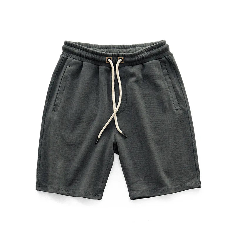 Men's Relaxed Knit Shorts with Drawstring Waist