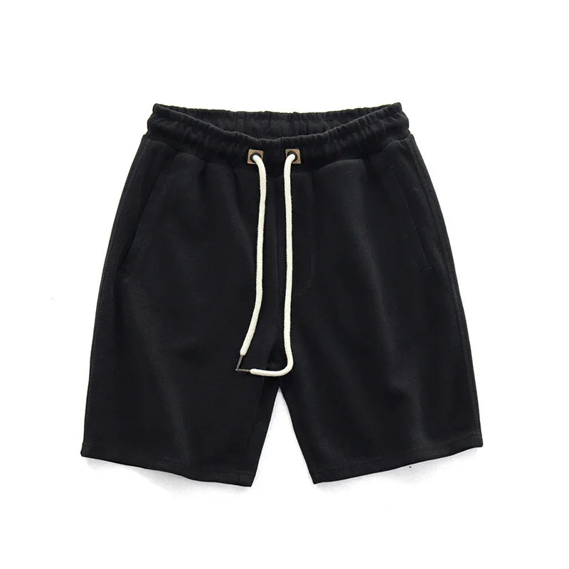 Men's Relaxed Knit Shorts with Drawstring Waist