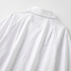 Women's Cotton Button Blouse with Balloon Sleeves