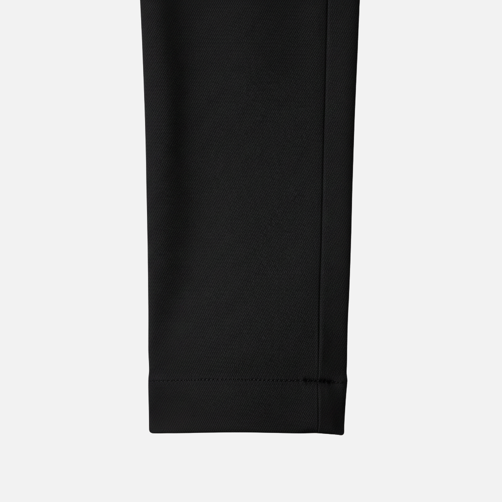 Men's Stretch Straight-Leg Trousers with Belt Loops