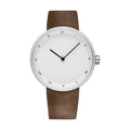 Men's Minimalist Roman-Numeral Watch with Alloy Case