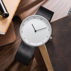 Men's Minimalist Roman-Numeral Watch with Alloy Case