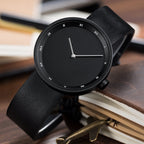 Men's Minimalist Roman-Numeral Watch with Alloy Case