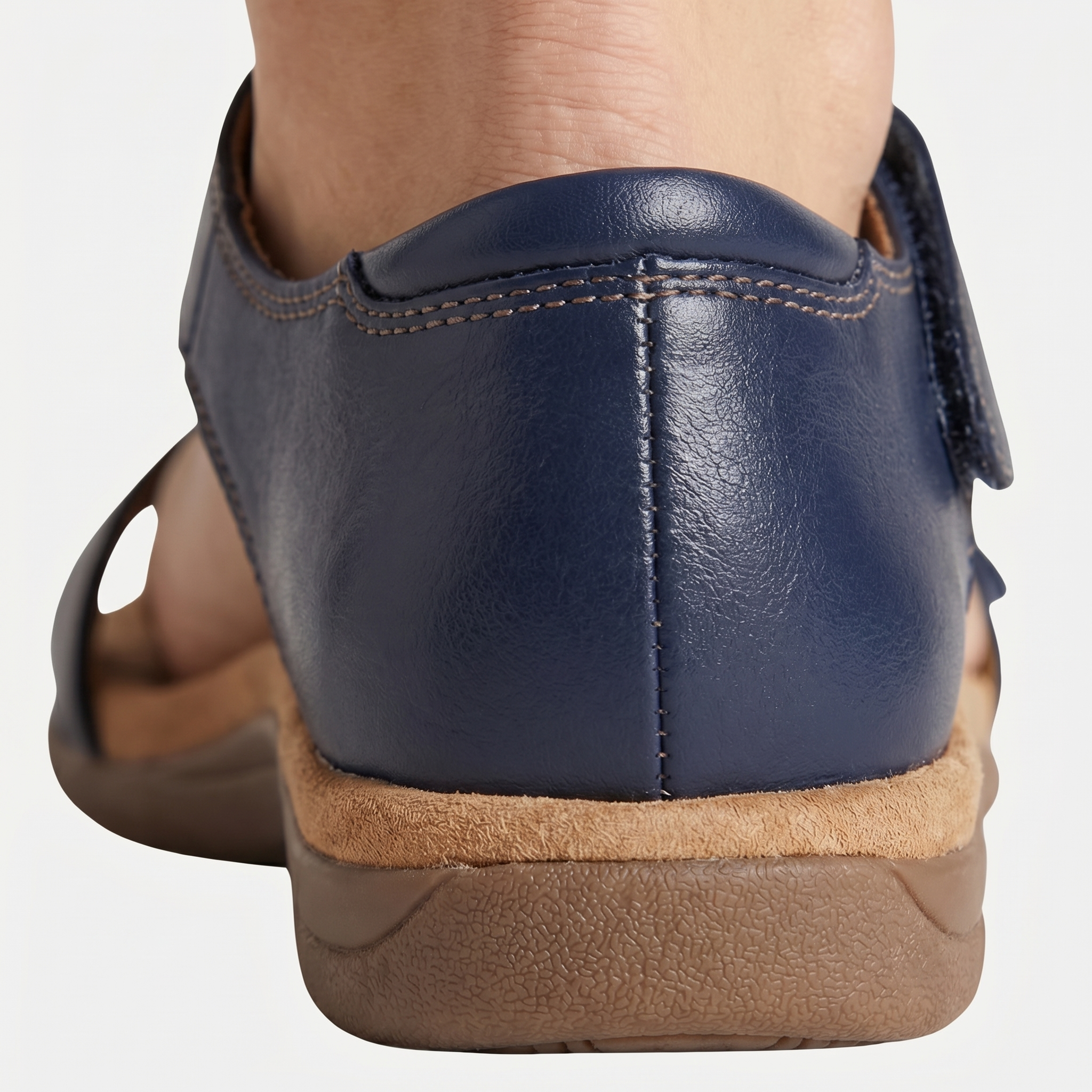 Women's Open-Toe Sandals with Cushioned Insole and Adjustable Straps