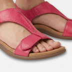 Women's Open-Toe Sandals with Cushioned Insole and Adjustable Straps