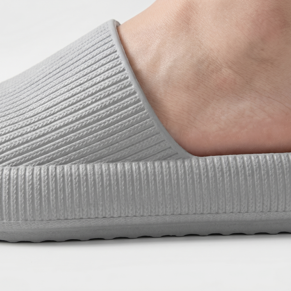 Unisex Open-Toe EVA Slide Sandal with Thick Sole