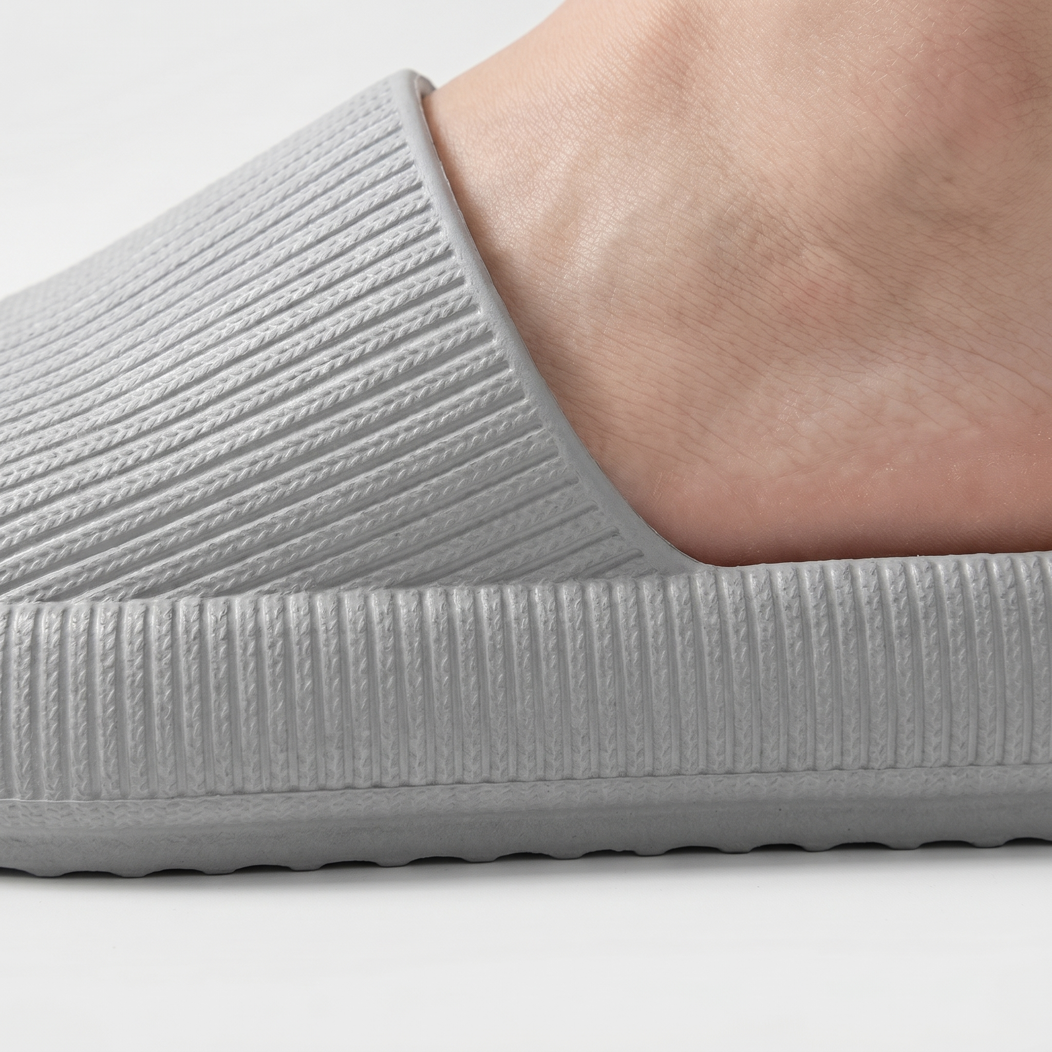 Unisex Open-Toe EVA Slide Sandal with Thick Sole