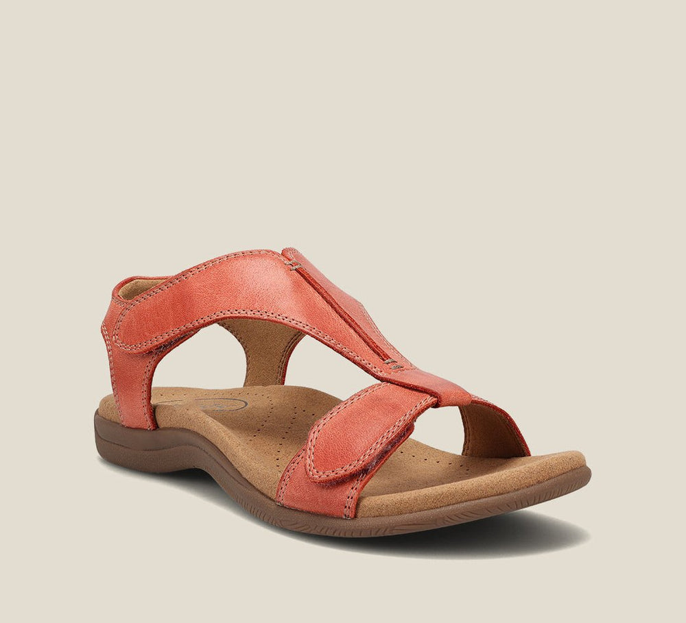 Women's Open-Toe Sandals with Cushioned Insole and Adjustable Straps