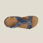 Women's Open-Toe Sandals with Cushioned Insole and Adjustable Straps
